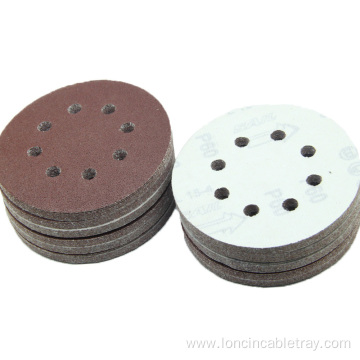 Abrasive disc hook and loop polishing velcro discs